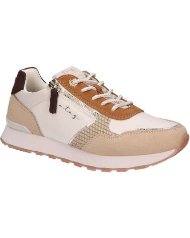Deportivas de Mujer MTNG 60391 C58430 - MURRI HUESO - LOTTOS CUERO