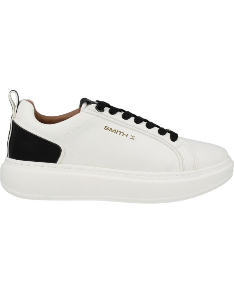 SMITH X SNEAKERS CASUAL STONE MAN SXBCSTM-7010 BIANCHE BLANCO