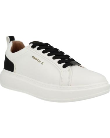 SMITH X SNEAKERS CASUAL STONE MAN SXBCSTM-7010 BIANCHE BLANCO