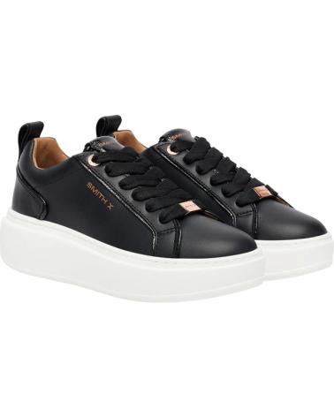 SAPATILHAS SMITH X STONE HIGH SXBCHSW-9502 PRETAS NEGRO