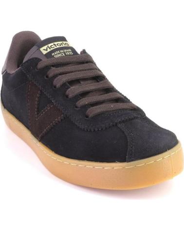 VICTORIA 1126221 SUEDE SERRA BLACK SNEAKERS NEGRO