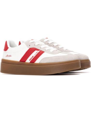 REFRESH ZAPATILLAS PLATAFORMA 173053 ROJAS CON SUELA GOMA ROJO