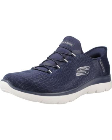 SKECHERS SLIP-INS SUMMITS CLASSY NIGHT MARINO ZAPATILLAS CASUAL AZUL