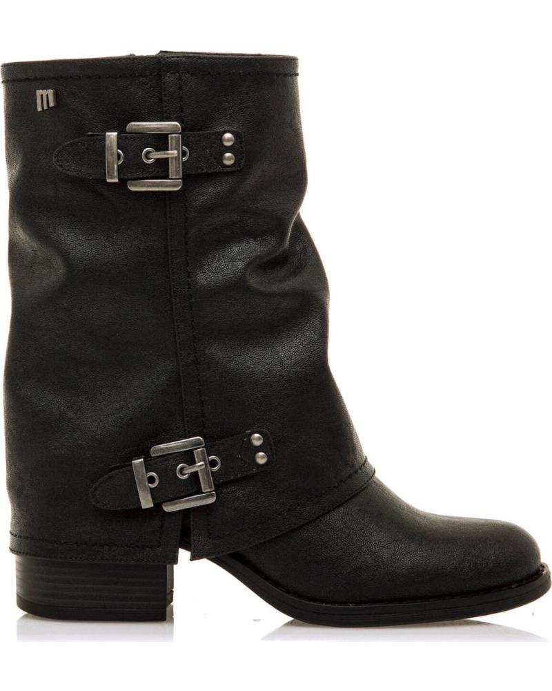 STIVALI BIKER MTNG 54683 NERO CON FIBBIE NEGRO