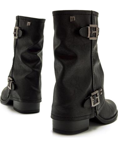 STIVALI BIKER MTNG 54683 NERO CON FIBBIE NEGRO