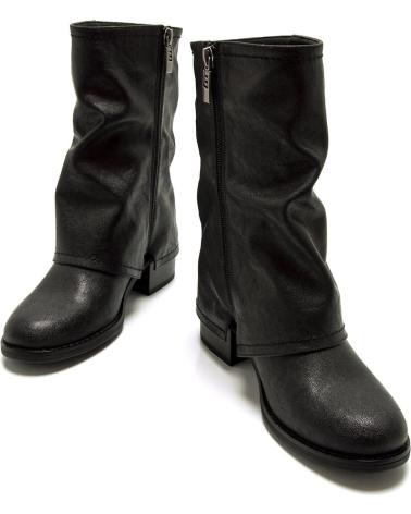 STIVALI BIKER MTNG 54683 NERO CON FIBBIE NEGRO