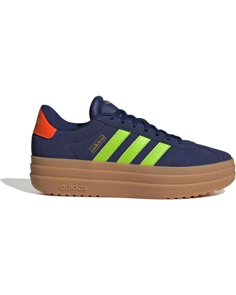 ZAPATILLAS ADIDAS VL COURT BOLD MARINO FLÚOR AZUL-MARINO