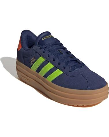 ZAPATILLAS ADIDAS VL COURT BOLD MARINO FLÚOR AZUL-MARINO