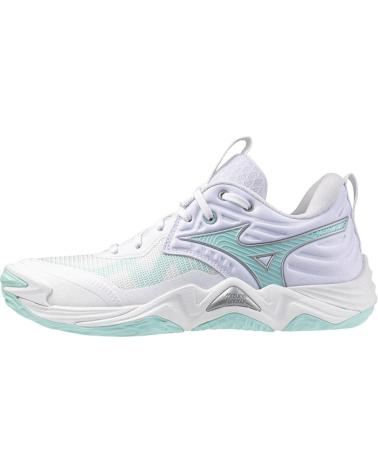 MIZUNO ZAPATILLAS WAVE MOMENTUM ELITE BALONMANO-VOLEY MUJER BLANCO-CREMA