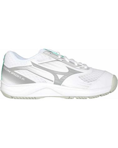 MIZUNO ZAPATILLAS CYCLONE SPEED 5 JR BALONMANO VÓLEY UNISEX BLANCAS BLANCO