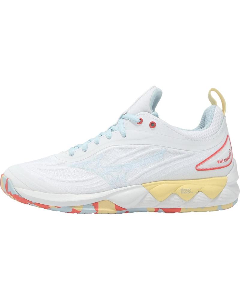 MIZUNO ZAPATILLAS BALONMANO-VOLEY WAVE LUMINOUS 3 BLANCO