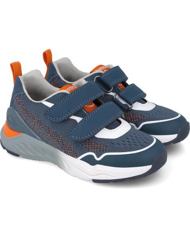 BIOMECANICS ZAPATILLA DEPORTIVA 251270 AZUL NARANJA CON CIERRE ADHERENTE AZULNARANJAB056