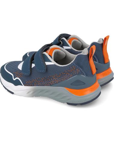BIOMECANICS ZAPATILLA DEPORTIVA 251270 AZUL NARANJA CON CIERRE ADHERENTE AZULNARANJAB056