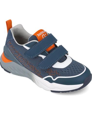 BIOMECANICS ZAPATILLA DEPORTIVA 251270 AZUL NARANJA CON CIERRE ADHERENTE AZULNARANJAB056