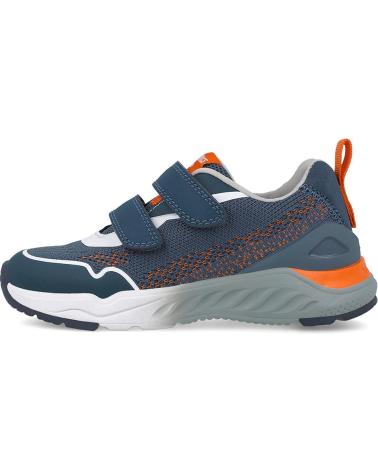 BIOMECANICS ZAPATILLA DEPORTIVA 251270 AZUL NARANJA CON CIERRE ADHERENTE AZULNARANJAB056