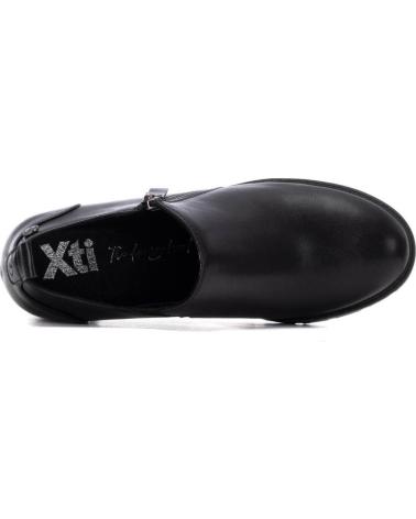 XTI ANKLE BOOT 144301 BLACK WITH BLOCK HEEL AND ZIPPER NEGRO
