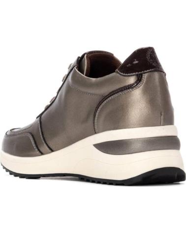 ZAPATILLAS CASUAL XTI 144407 METÁLICAS COLOR PLOMO METáLICO