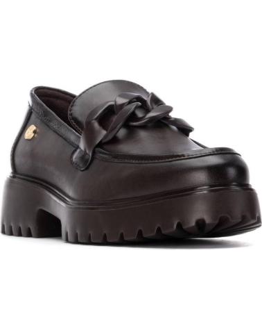 BRAUNE PLATEAU-MOKASSINS XTI 144491 MARRON