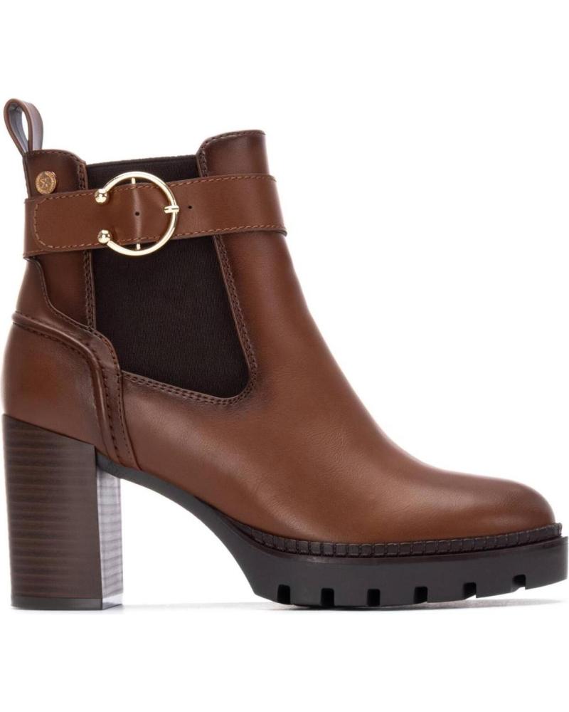 XTI BOTINES DE TACON MUJER 144521 CAMEL BEIGE