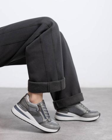 SAPATILHAS CASUAIS XTI 144629 COR CHUMBO PLOMO