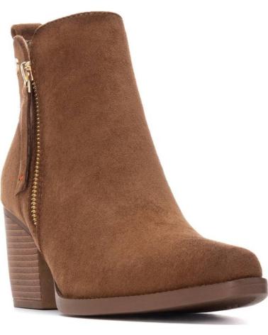 BOTÍN REFRESH 173015 CON CREMALLERA Y BORLA TAUPE TAUPE