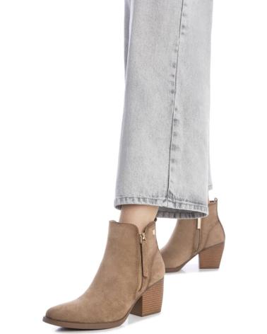 BOTÍN REFRESH 173015 BEIGE - TACÓN BLOQUE ELEGANTE BEIGE