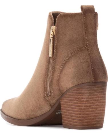 BOTÍN REFRESH 173015 BEIGE - TACÓN BLOQUE ELEGANTE BEIGE