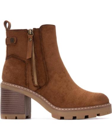 BOTÍN REFRESH 173031 CAMEL - SUELA TRACK Y TACÓN ANCHO CAMEL