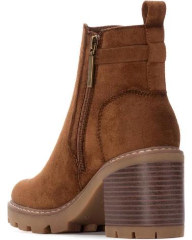 BOTÍN REFRESH 173031 CAMEL - SUELA TRACK Y TACÓN ANCHO CAMEL