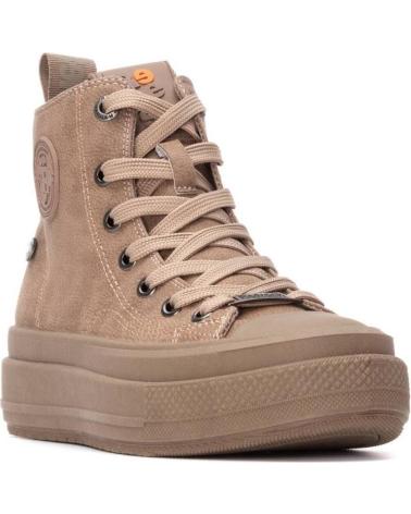 TÊNIS CANO ALTO REFRESH 173074 TAUPE TAUPE