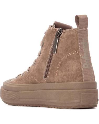 TÊNIS CANO ALTO REFRESH 173074 TAUPE TAUPE