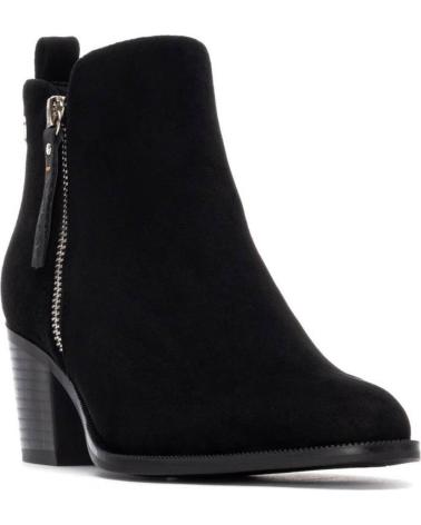 BOTÍN REFRESH 173180 NEGRO CON CREMALLERA DECORATIVA NEGRO