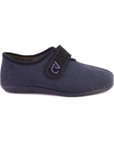 PANTOFOLE CABRERA 9222SEVILLA BLU MARINO AZUL MARINO