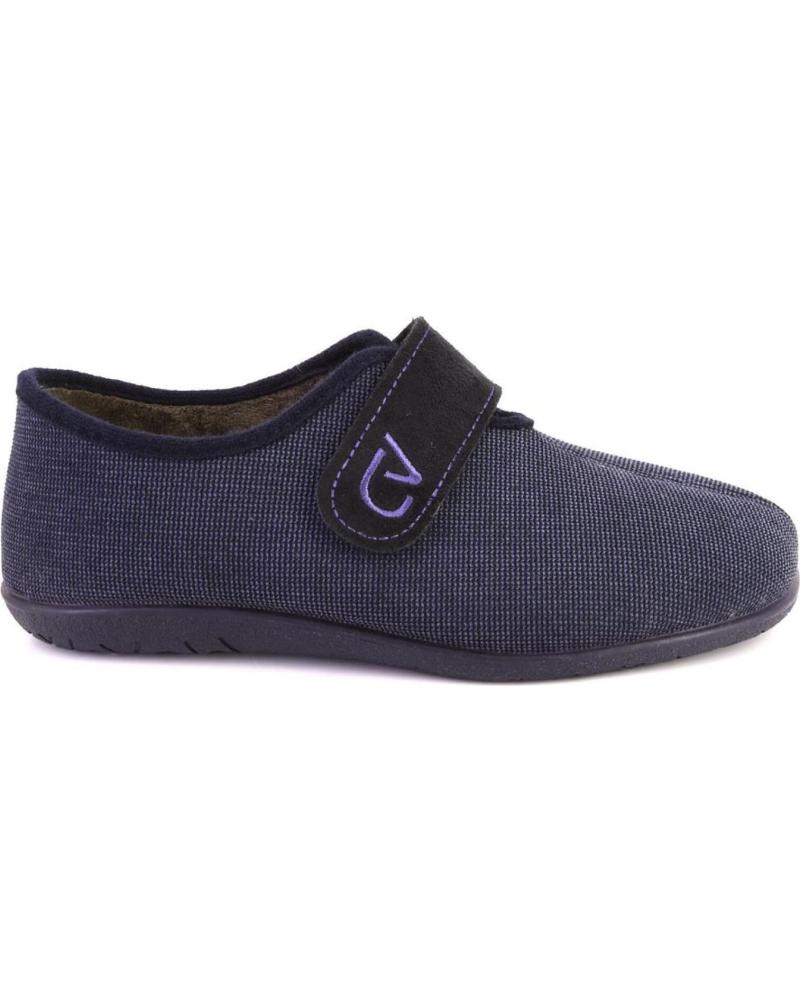 PANTOFOLE CABRERA 9222SEVILLA BLU MARINO AZUL MARINO