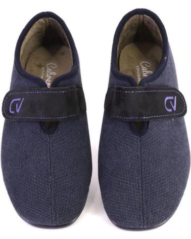 PANTOFOLE CABRERA 9222SEVILLA BLU MARINO AZUL MARINO