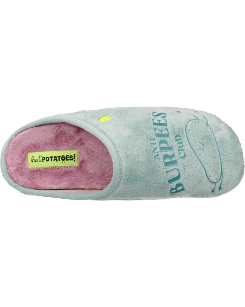 HOT POTATOES Edmore, Pantofole Donna, Biancaneve, 36 EU