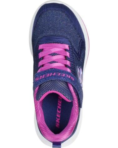 SKECHERS WAVE 92 SCARPE DA GINNASTICA LILLA BLU | MODELLO 303557L-NVY NAN