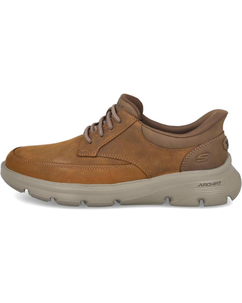 SKECHERS 205517 FREIZEITSCHUHE MIT SCHNÜRSENKELN TAUPE TAUPE