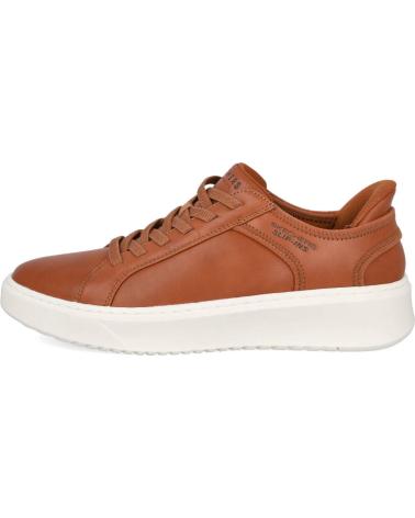 SKECHERS SLIP-INS COURT BREAK 183177 DOUBLE VENTED COGNAC COGNAC