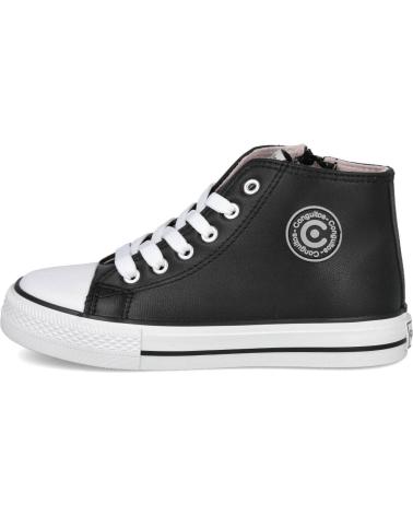ZAPATILLAS ALTAS CONGUITOS BÁSICAS NEGRAS COSH283115 NEGRO