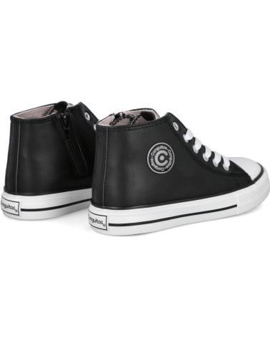 ZAPATILLAS ALTAS CONGUITOS BÁSICAS NEGRAS COSH283115 NEGRO