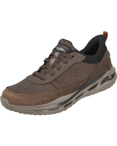 SKECHERS SLIP-INS ARCH FIT ORVAN MOXLEY 210981 CIOCCOLATO CHOCOLATE