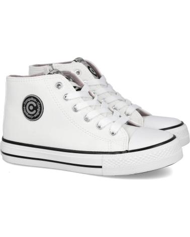 CONGUITOS SNEAKERS ALTE BASIC COSH283115 BIANCHE BLANCO