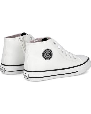 CONGUITOS SNEAKERS ALTE BASIC COSH283115 BIANCHE BLANCO