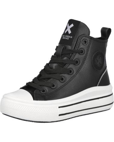 XTI BOTAS EN PARA NINAS NEGRO