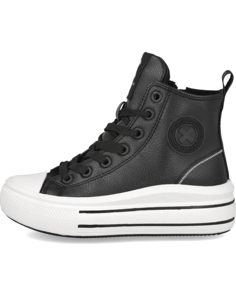 XTI BOTAS EN PARA NINAS NEGRO