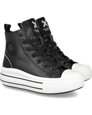 XTI BOTAS EN PARA NINAS NEGRO