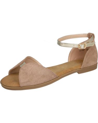 L&R SHOES LR SHOES GG67 SANDALIAS PLANAS DE MUJER TAUPE