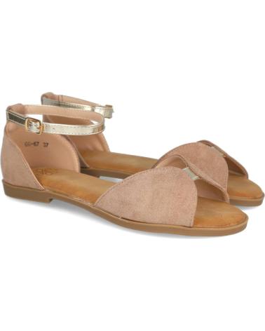 L&R SHOES LR SHOES GG67 SANDALIAS PLANAS DE MUJER TAUPE