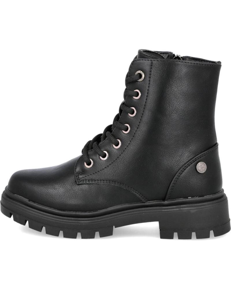XTI BOTAS EN PARA NINAS NEGRO